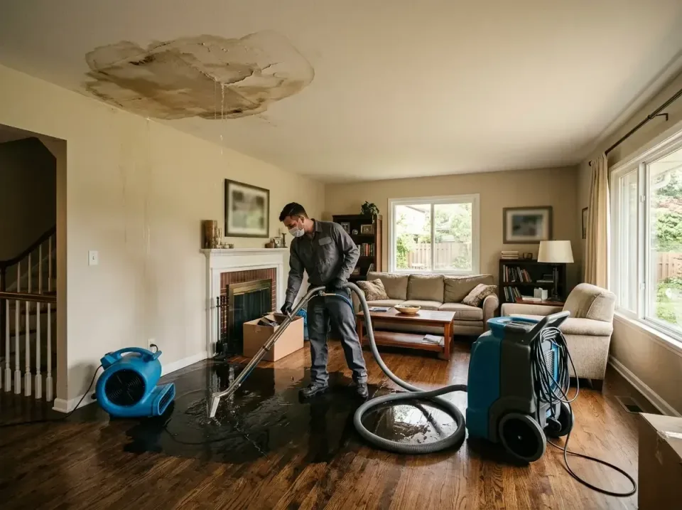attic-pipe-burst-ceiling-drip-008 — frequently asked questions, Water Damage Restoration & Carpet Care in Glencoe, IL